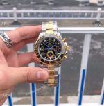 Low Price Replica Rolex Yacht-master II Watch 44mm 2-T Black Ceramic Bezel